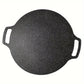 Antihaft-Gusseisen BBQ Grillpfanne – Vielseitiges und langlebiges Kochgeschirr für Fleisch, Huhn, Indoor-/Outdoor-Grillen