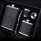 9oz Hochwertiges Edelstahl 304 Flachmann-Set Whiskey Wein Flasche Alkohol Getränkeflasche Reise Trinkgeschirr Für Geschenke