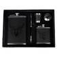 9oz Hochwertiges Edelstahl 304 Flachmann-Set Whiskey Wein Flasche Alkohol Getränkeflasche Reise Trinkgeschirr Für Geschenke