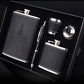 9oz Hochwertiges Edelstahl 304 Flachmann-Set Whiskey Wein Flasche Alkohol Getränkeflasche Reise Trinkgeschirr Für Geschenke