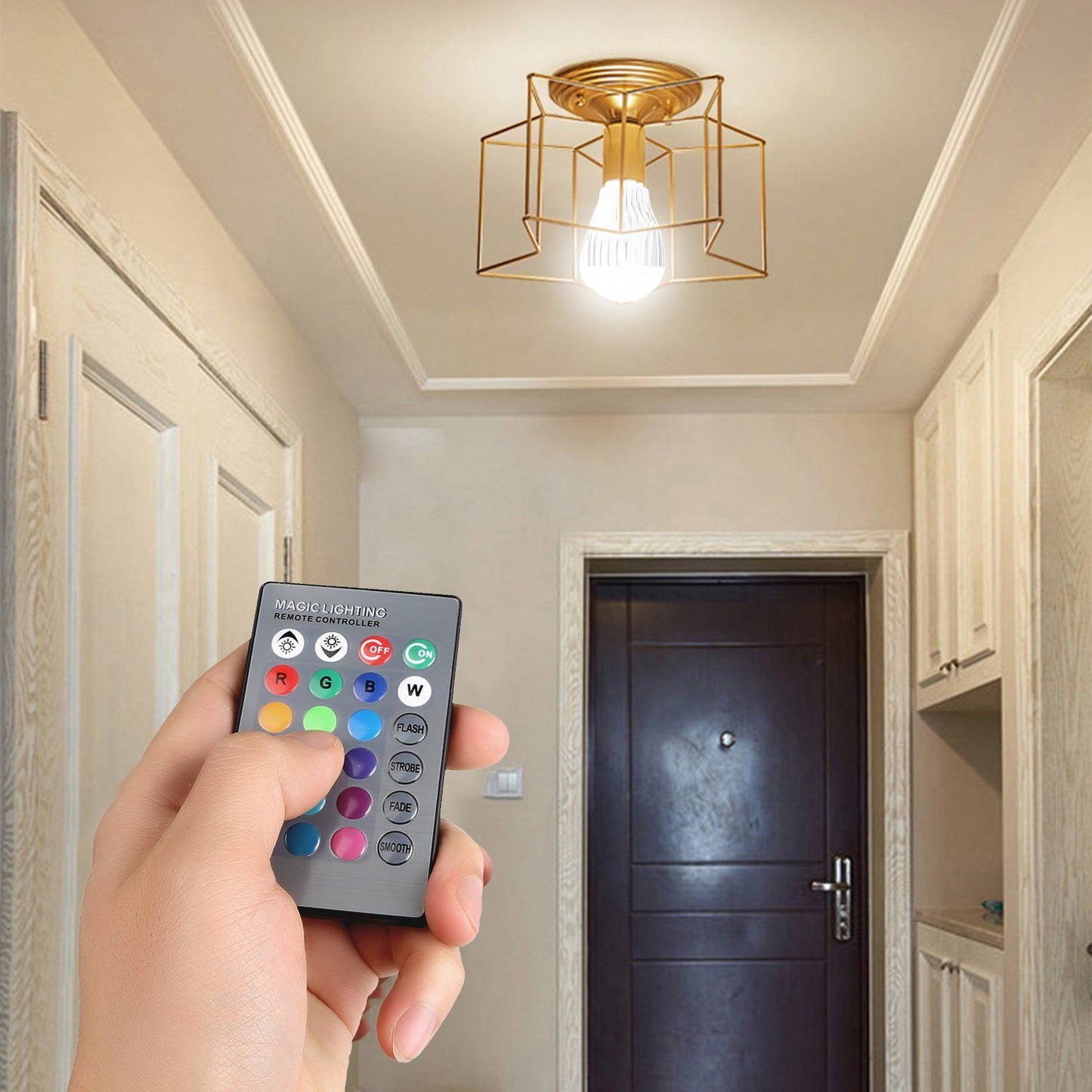 Frendorf | 9W LED Glühlampe E27 RGB Lampe