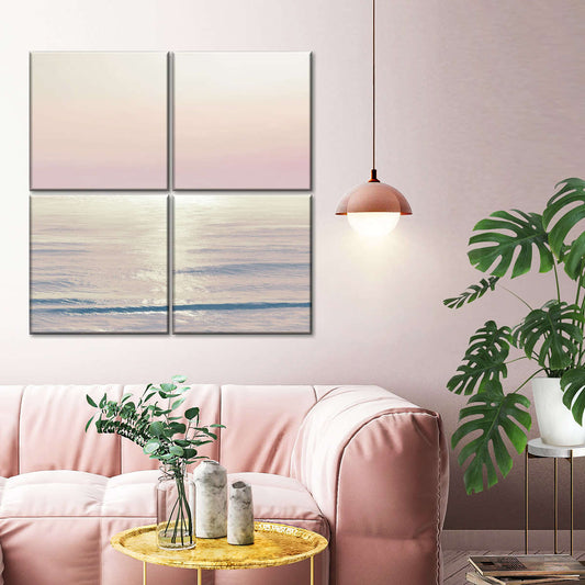 Frendorf | Moonlit Ocean Pink Blush II Wandkunst