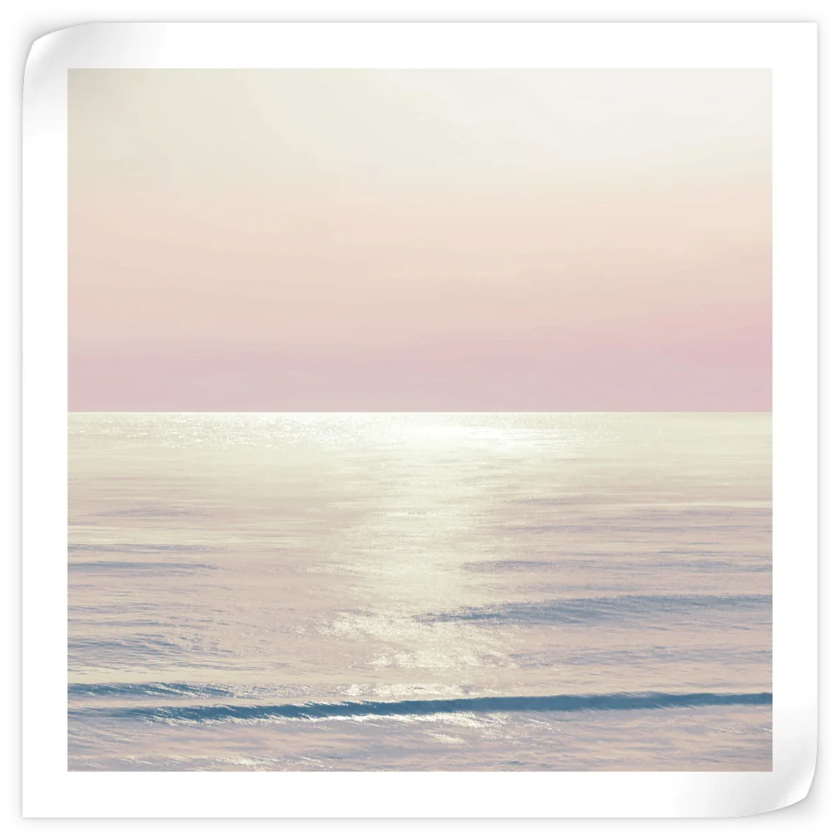 Frendorf | Moonlit Ocean Pink Blush II Wandkunst