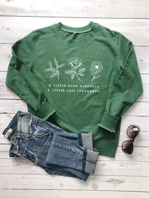 Frendorf | Ein wenig mehr Freundlichkeit Ein wenig weniger Urteil Sweatshirt