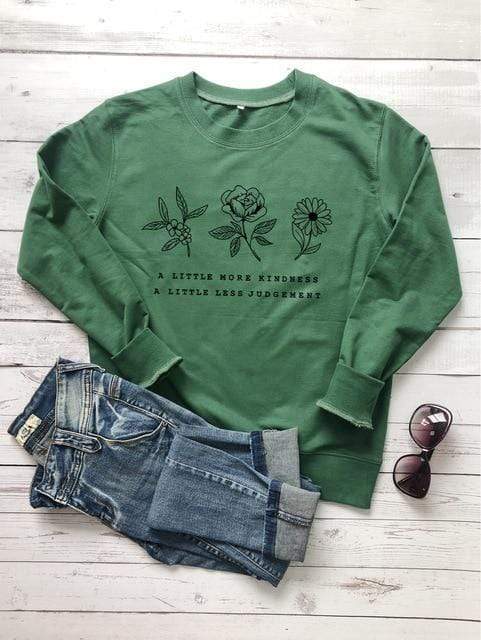 Frendorf | Ein wenig mehr Freundlichkeit Ein wenig weniger Urteil Sweatshirt