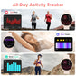 Frendorf | Neue 1,39'' Slim Touchscreen IP67 Wasserdichter Fitness Tracker Sport Smartwatch für Frauen