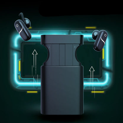 Frendorf | 2-in-1 Wireless Bluetooth-Ohrhörer & Powerbank, mit automatischem Aufbewahrungsetui und Batterieanzeige, für Arbeit & Studium