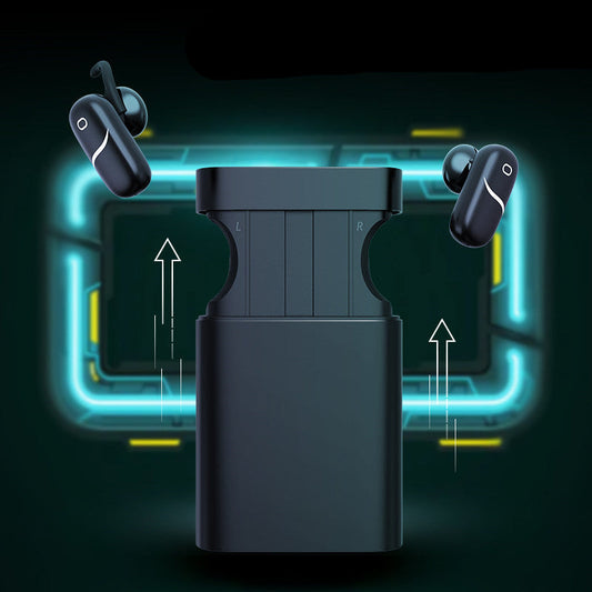 Frendorf | 2-in-1 Wireless Bluetooth-Ohrhörer & Powerbank, mit automatischem Aufbewahrungsetui und Batterieanzeige, für Arbeit & Studium