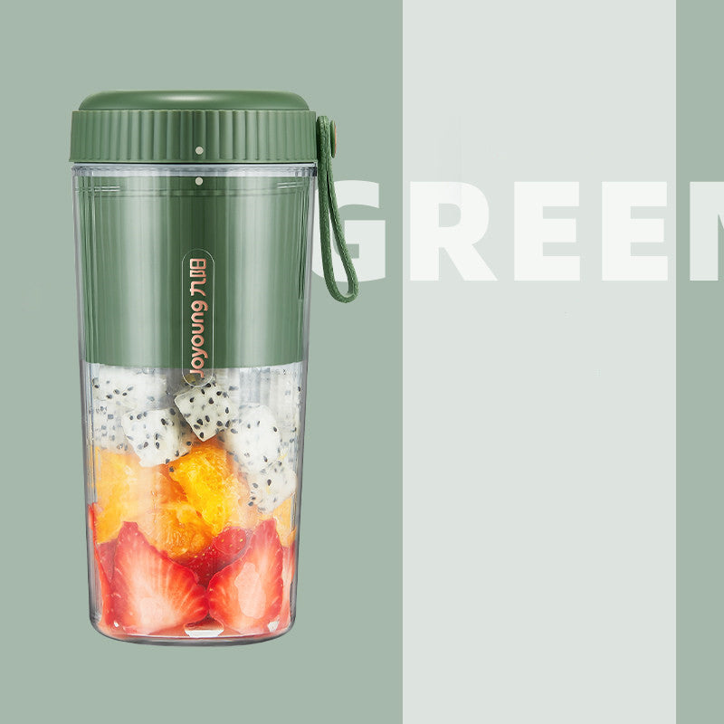 Frendorf | 2-in-1 tragbarer kabelloser elektrischer Mixer, mit 300 ml Becher & leistungsstarker Ein-Tasten-Mixfunktion