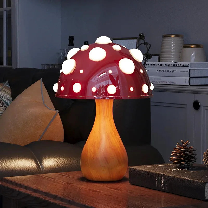 Frendorf | Dreifarbige Pilz Warmlicht Atmosphäre Lampe