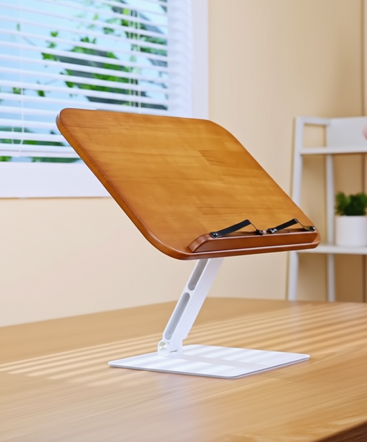 Frendorf | BG-2VB verstellbarer Laptop-Halter freihändig 360 Grad drehbarer Buchständer zum Lesen