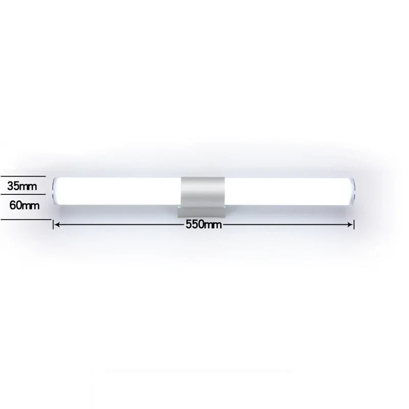 Wandmontierte lineare elegante LED-Lampe