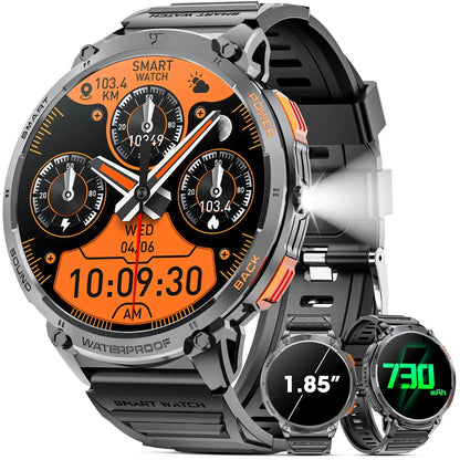 Frendorf | Neue 1,85'' große HD-Bildschirm Sport Fitness Tracker Smart Watch für Android IOS