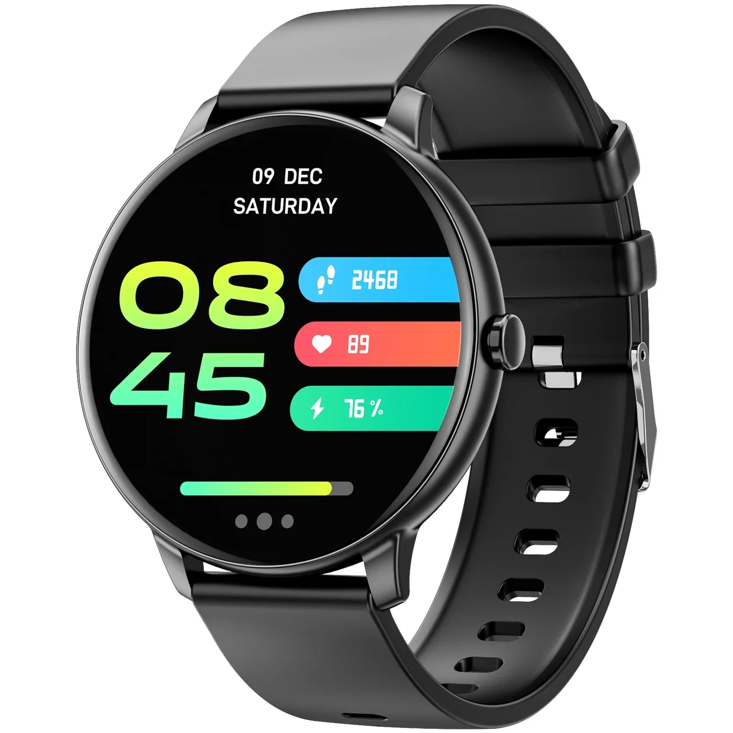 Frendorf | Neue 1,39'' Slim Touchscreen IP67 Wasserdichter Fitness Tracker Sport Smartwatch für Frauen