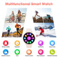 Frendorf | Neue 1,39'' Slim Touchscreen IP67 Wasserdichter Fitness Tracker Sport Smartwatch für Frauen