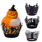Frendorf | Halloween-Dekoration Cupcake-Hüllen Partyzubehör, 50 Stück