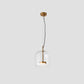 Frendorf | AmberGlow LED Pendelleuchte | Retro Metall & Glas | Elegante Raumbeleuchtung
