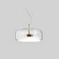 Frendorf | AmberGlow LED Pendelleuchte | Retro Metall & Glas | Elegante Raumbeleuchtung
