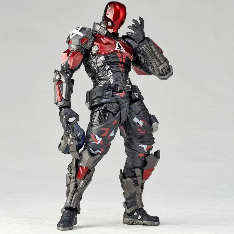 AMAZING YAMAGUCHI Arkham Knight Actionfigur #024 Modell PVC Fledermaus 17 cm Sammlung Bewegliche Anime-Figur Spielzeuge für Kinder Geschenke