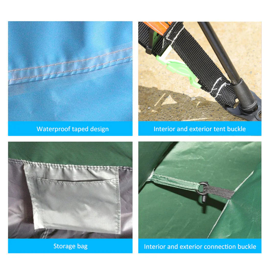 Frendorf | 3 Sekunden Instant Pop Up Zelt - Für Abenteuer & Reisen