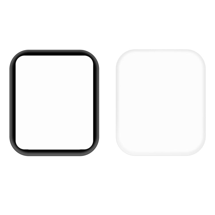 Frendorf | 2 PCS ENKAY Hat-Prince 3D Vollbild PET + 3D Vollbild Elektrotitanisierung PET Krümmung Wärme Biegen HD Bildschirmprotektor für Apple Watch Series 4 44mm