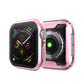 Frerndorf | Volle Abdeckung Plating TPU Hülle für Apple Watch Series 5 & 4 40mm (Rosa)