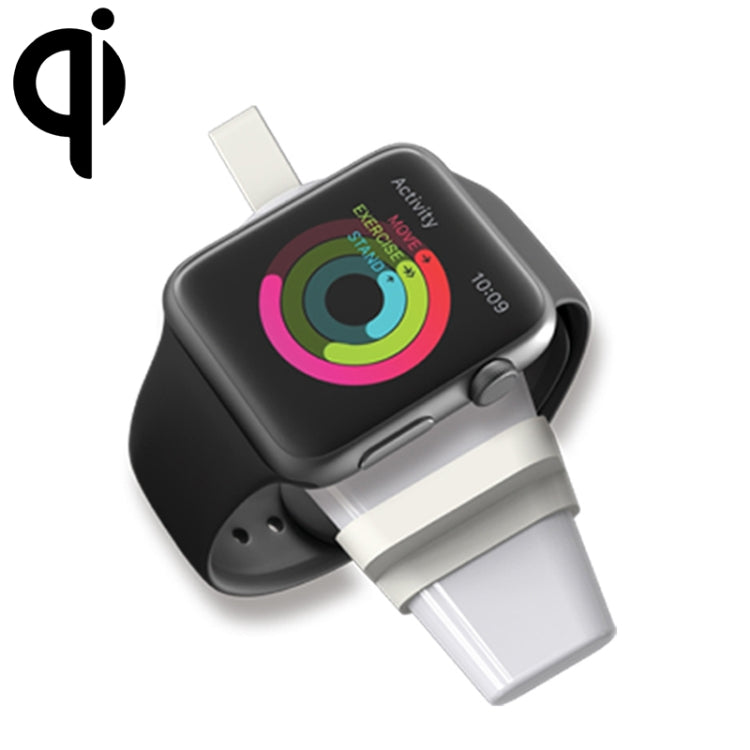 Frendorf | B2 Universeller tragbarer Qi-Standard magnetisches USB kabelloses Ladegerät für Apple Watch Series 4 & 3 & 2 & 1