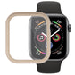 Frerndorf | Metall Frontrahmen Schutzgehäuse für Apple Watch Series 5 & 4 40mm (Gold)
