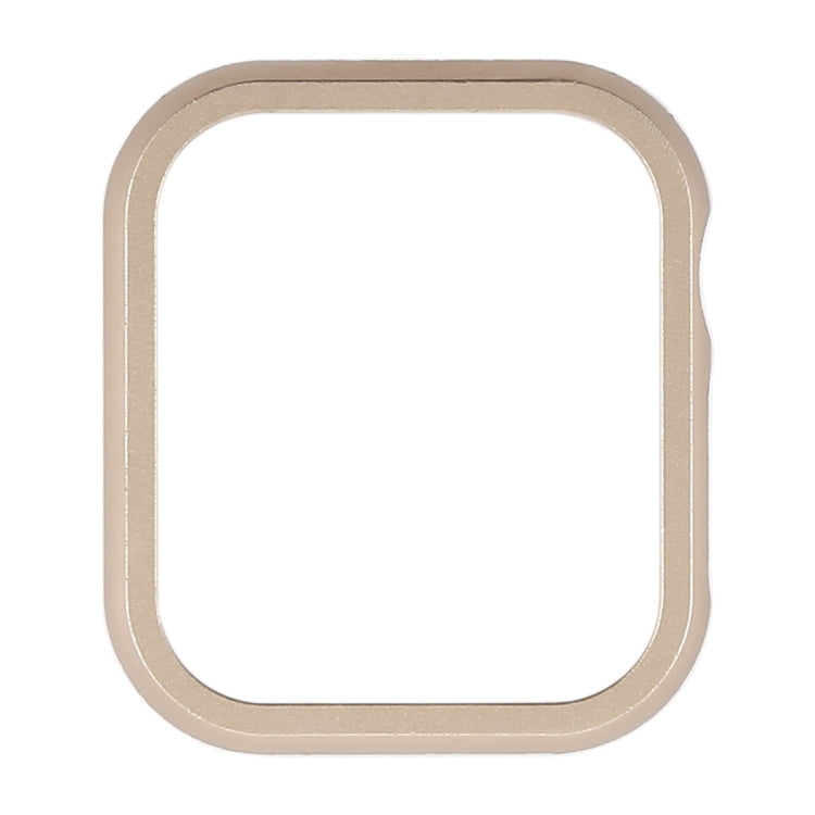 Frerndorf | Metall Frontrahmen Schutzgehäuse für Apple Watch Series 5 & 4 40mm (Gold)
