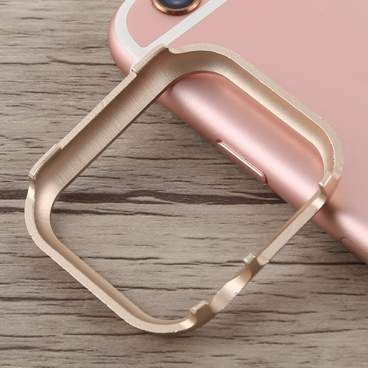 Frerndorf | Metall Frontrahmen Schutzgehäuse für Apple Watch Series 5 & 4 40mm (Gold)