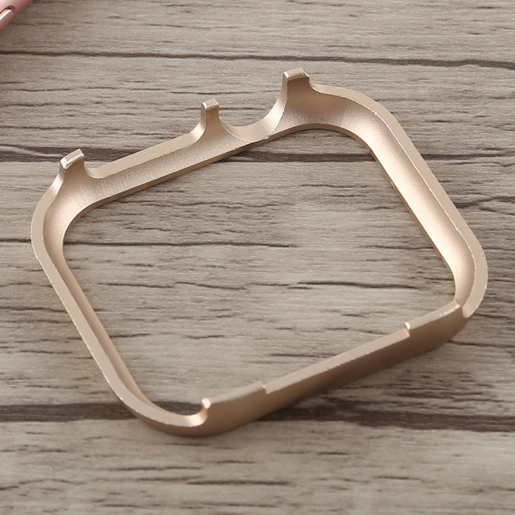 Frerndorf | Metall Frontrahmen Schutzgehäuse für Apple Watch Series 5 & 4 40mm (Gold)