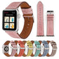Frendorf | Für Apple Watch Series 10 42mm / 9&8&7 41mm / SE 3&SE 2&6&SE&5&4 40mm / 3&2&1 38mm Frischer Stil Echtes Leder Uhrarmband (Grün)