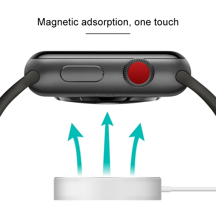 Frendorf | 1m Magnetischer Kabelloser Charger für Apple Watch Series Ultra & 10 / 9 / 8 / 7 / 6 / 5 / 4 / 3 / 2 (Weiß)