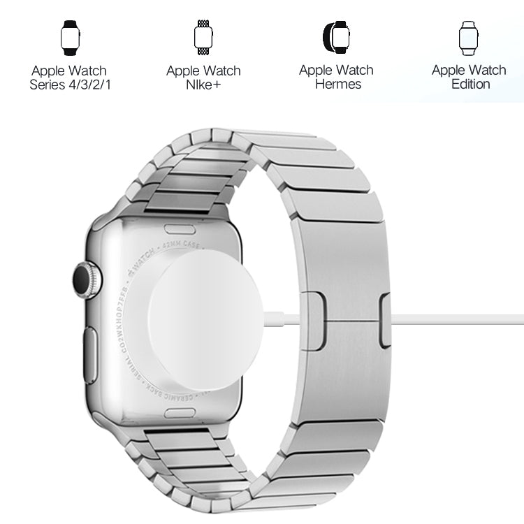 Frendorf | 1m Magnetischer Kabelloser Charger für Apple Watch Series Ultra & 10 / 9 / 8 / 7 / 6 / 5 / 4 / 3 / 2 (Weiß)