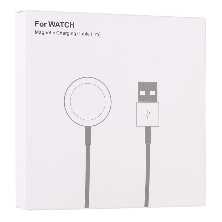 Frendorf | 1m Magnetischer Kabelloser Charger für Apple Watch Series Ultra & 10 / 9 / 8 / 7 / 6 / 5 / 4 / 3 / 2 (Weiß)