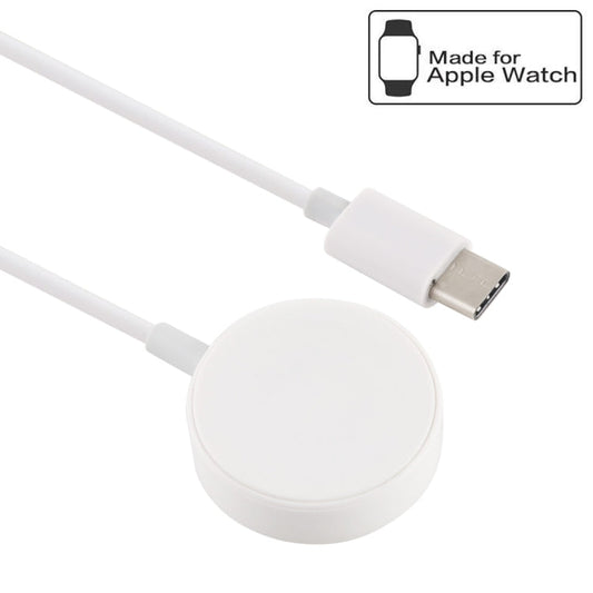 Frendorf | 30 cm Typ-C Universeller Tragbarer Magnetischer Drahtloser Ladegerät für Apple Watch Series Ultra & 8 & 7 & 6 & 5 & 4 & 3 & 2 (Weiß)