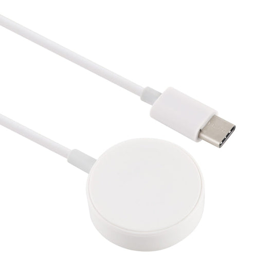 Frendorf | 30 cm Typ-C Universeller Tragbarer Magnetischer Drahtloser Ladegerät für Apple Watch Series Ultra & 8 & 7 & 6 & 5 & 4 & 3 & 2 (Weiß)
