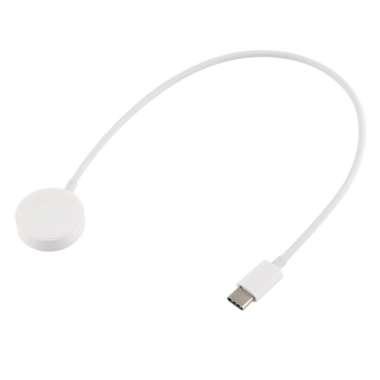 Frendorf | 30 cm Typ-C Universeller Tragbarer Magnetischer Drahtloser Ladegerät für Apple Watch Series Ultra & 8 & 7 & 6 & 5 & 4 & 3 & 2 (Weiß)