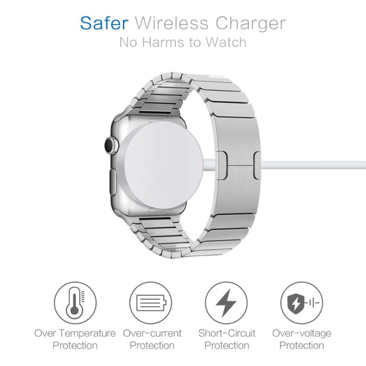 Frendorf | 30 cm Typ-C Universeller Tragbarer Magnetischer Drahtloser Ladegerät für Apple Watch Series Ultra & 8 & 7 & 6 & 5 & 4 & 3 & 2 (Weiß)