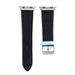 Frendorf | Für Apple Watch Series 10 42mm / 9&8&7 41mm / SE 3&SE 2&6&SE&5&4 40mm / 3&2&1 38mm Einfaches Mode Echtes Leder Lochmuster Uhrenarmband (Blau)