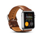 Frendorf | Denior Oil Wax Retro Uhr Leder Uhrband für Apple Watch Series 7 41mm / 6 & SE & 5 & 4 40mm / 3 & 2 & 1 38mm (Braun)