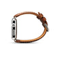 Frendorf | Denior Oil Wax Retro Uhr Leder Uhrband für Apple Watch Series 7 41mm / 6 & SE & 5 & 4 40mm / 3 & 2 & 1 38mm (Braun)