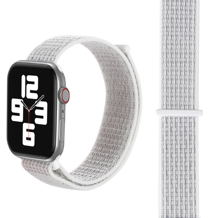 Frendorf | Für Apple Watch 46mm / 49mm / 45mm / 44mm Einfaches Mode-Nylon-Uhrenarmband mit Magic Stick (Silber)