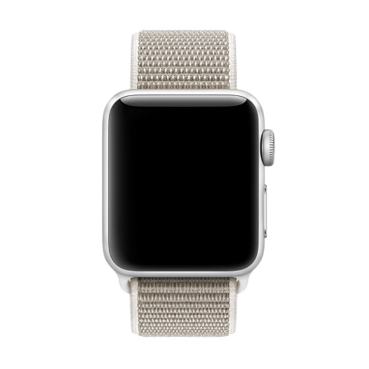 Frendorf | Für Apple Watch 42mm / 41mm / 40mm / 38mm Einfaches Mode Nylon-Uhrenarmband mit Magic Stick (Hellgrau)