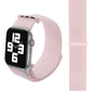 Frendorf | Für Apple Watch 42mm / 41mm / 40mm / 38mm Einfaches Mode Nylon Uhrenarmband mit Magic Stick (Perlweiß)