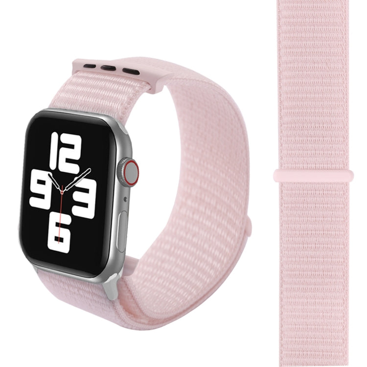 Frendorf | Für Apple Watch 42mm / 41mm / 40mm / 38mm Einfaches Mode Nylon Uhrenarmband mit Magic Stick (Perlweiß)
