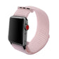 Frendorf | Für Apple Watch 42mm / 41mm / 40mm / 38mm Einfaches Mode Nylon Uhrenarmband mit Magic Stick (Perlweiß)