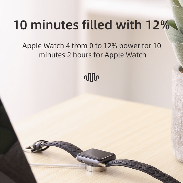 Frerndorf | JOYROOM S-IW001 Ben Serie 1.2m 2.5W Tragbares Magnetisches Ladekabel für Apple Watch (Weiß)