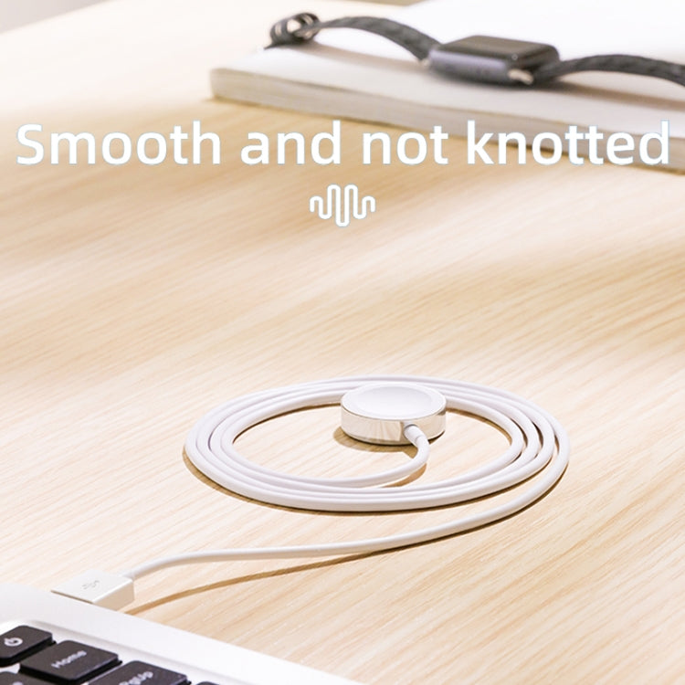 Frerndorf | JOYROOM S-IW001 Ben Serie 1.2m 2.5W Tragbares Magnetisches Ladekabel für Apple Watch (Weiß)
