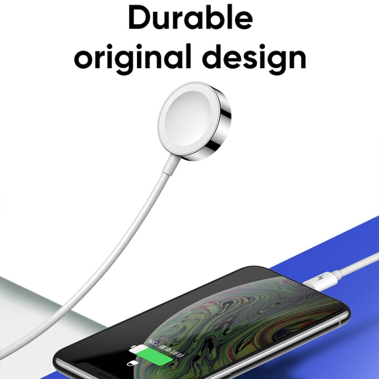 Frerndorf | JOYROOM S-IW002 Ben Serie 2 in 1 1.5m 3A Magnetladekabel für Apple Watch (Weiß)